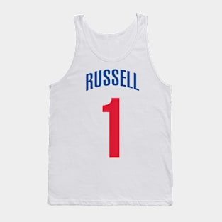 DeAngelo Russell Jersey Poster Tank Top